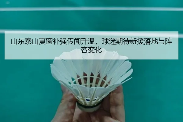 山东泰山夏窗补强传闻升温，球迷期待新援落地与阵容变化